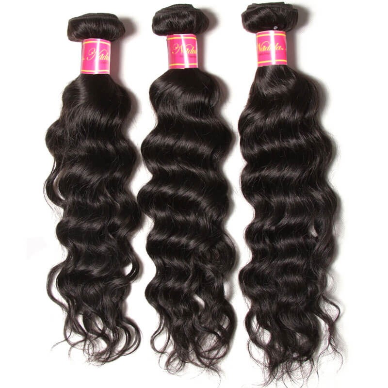 Idolra Quality Brazilian Virgin Hair 3 Bundles Natural Wave Real Brazilian Virgin Human Hair Weave Deal